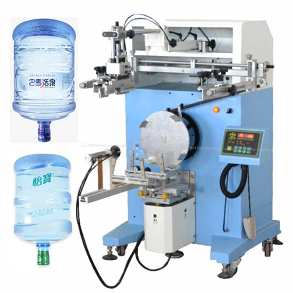 Mineral Water Bottle Screen Printer Serigraphy Printing Equipment