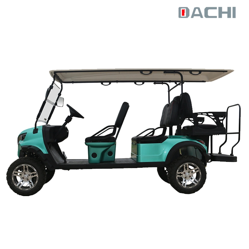 La fabricación de asientos 4+2 forjar H4+2 Caza cochecito de golf de carros de golf eléctrico