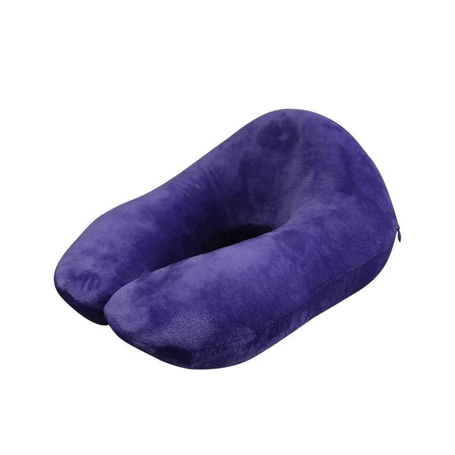 2023 Popular Washable Cotton Cover Travel U Shape Latex Neck Protect Pillow