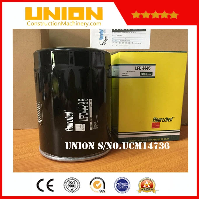 Construction Spare Part Oil Filter Good Price for Sale