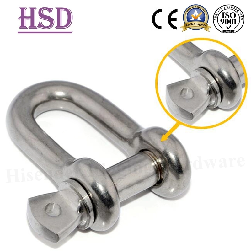 Stainless Steel JIS D Type Shackle, Ss316, Ss304