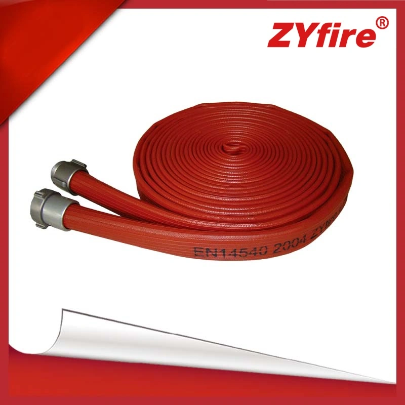 Zyfire Factory Fire Hose Lay Flexible Rubber Flat Hose with BS6391 Certification