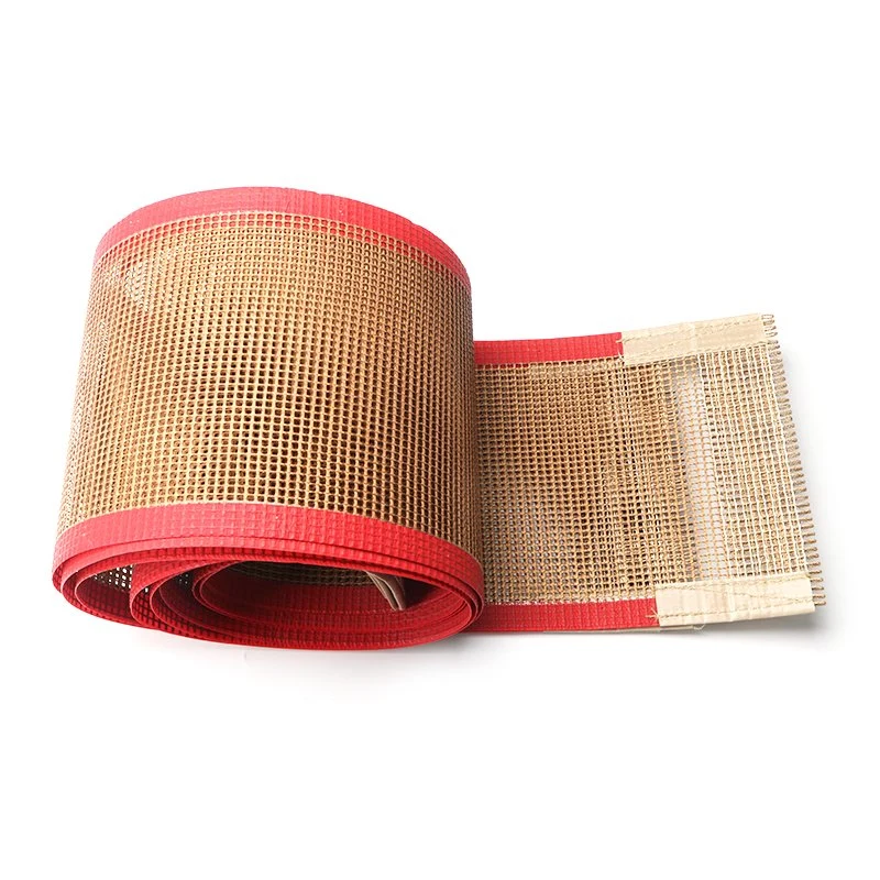 Water Proof Non Stick PTFE Coated Heat Press Mesh Conveyor Belt