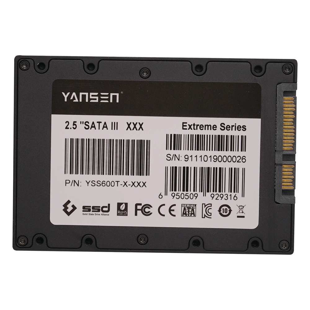 Yansen Internal SATA SSD Factory Supply OEM/ODM 2.5 Inch SSD SATA 3 Hard Drive 64GB