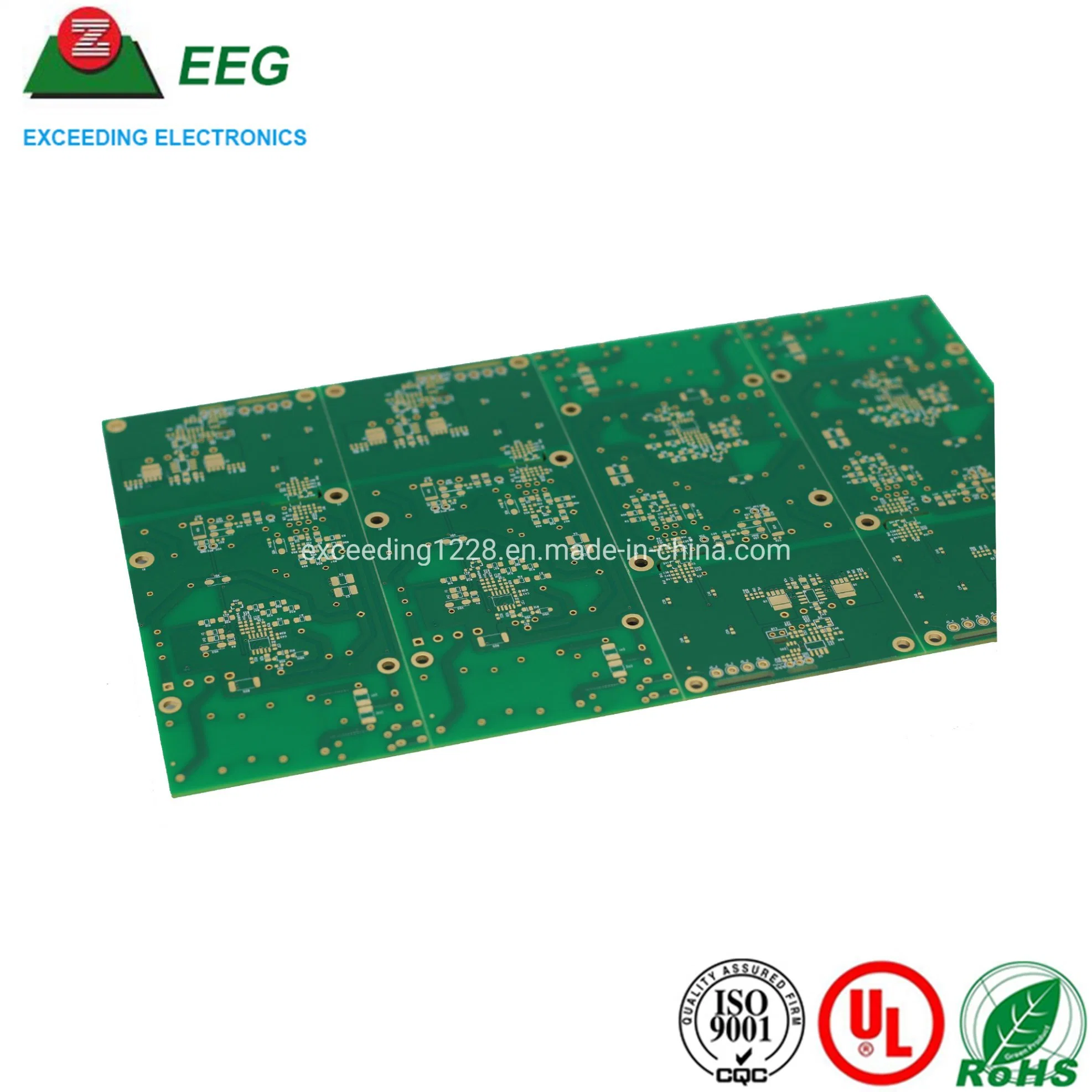 Alimentation PCB/PCBA à immersion personnalisée de haute qualité Gold/Silver