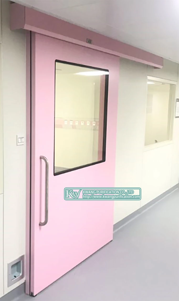 Hermetic Hospital Automatic Sliding Air-Tight Clean Room Door