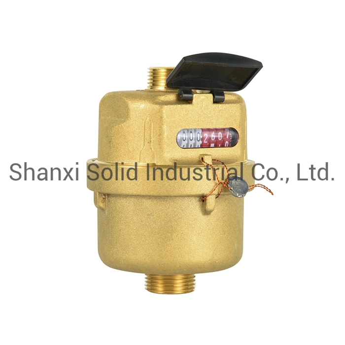 ISO 4064 Class C R160 Brass Body Color Volumetric Type Remote Reading Water Meter