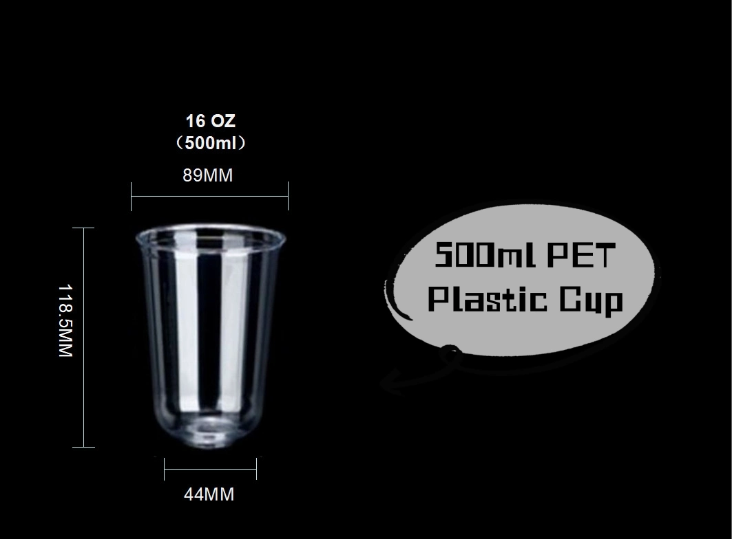 High Quality Regular Supply 10oz-20oz Disposable Plastic Beverage Coffee Juice Drinking Cup