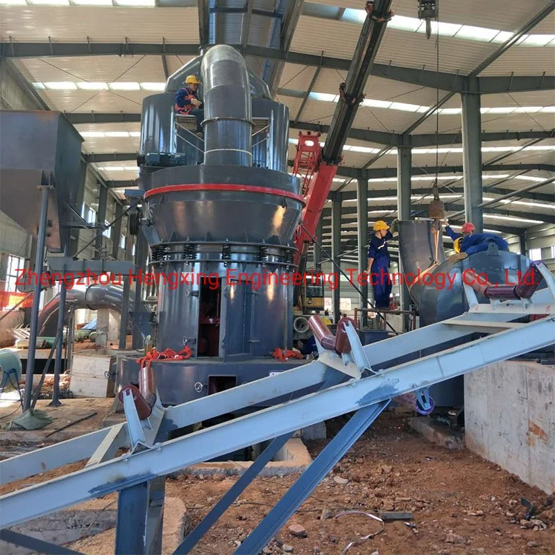 Mtw138 Superfine Grinding Mill Finished Product Size 1.6-0.045mm Aluminum Ore Barite Crushing Raymond Mill