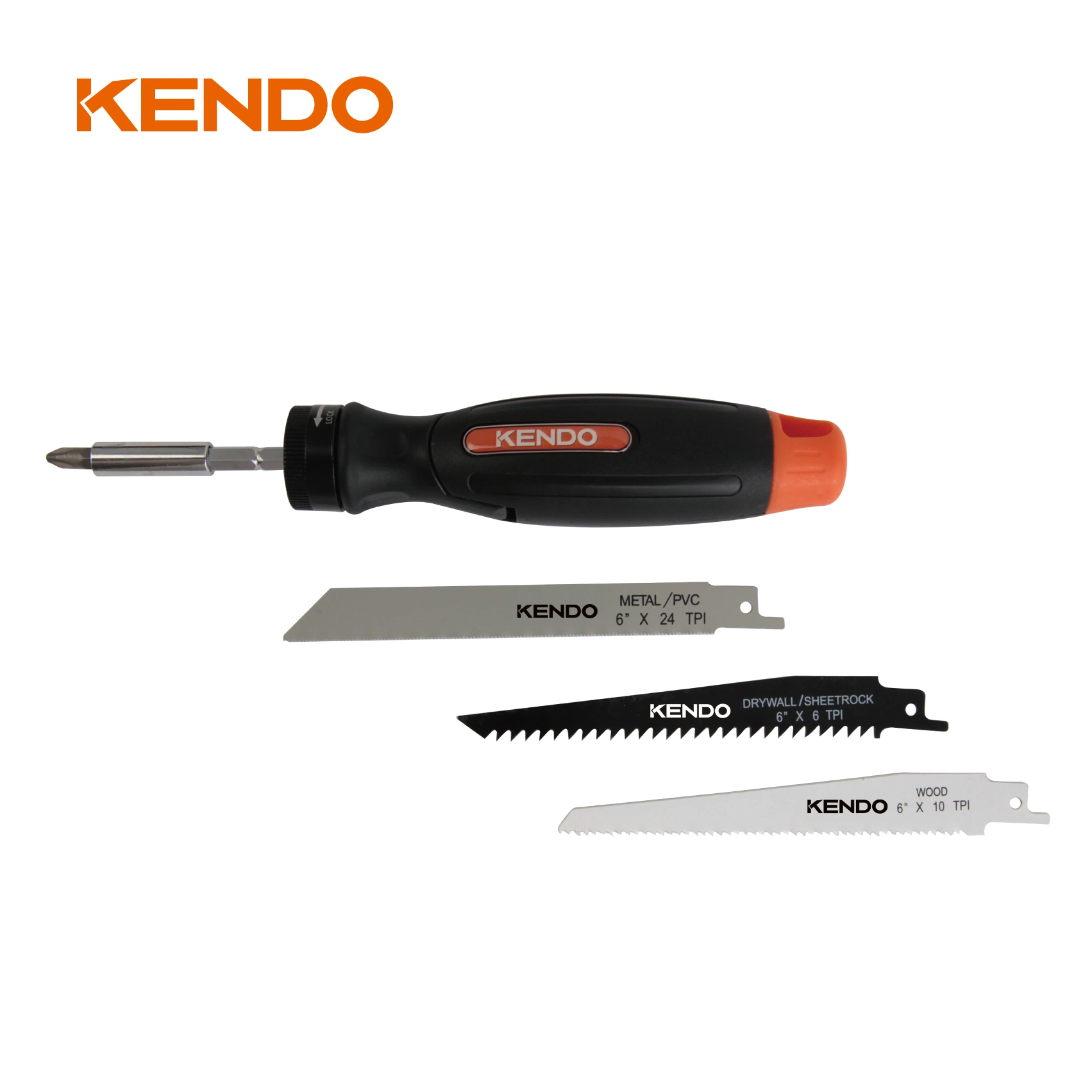 Conjunto de serra e broca kendo 14 em 1 com função combinada de Quatro ferramentas exclusivas