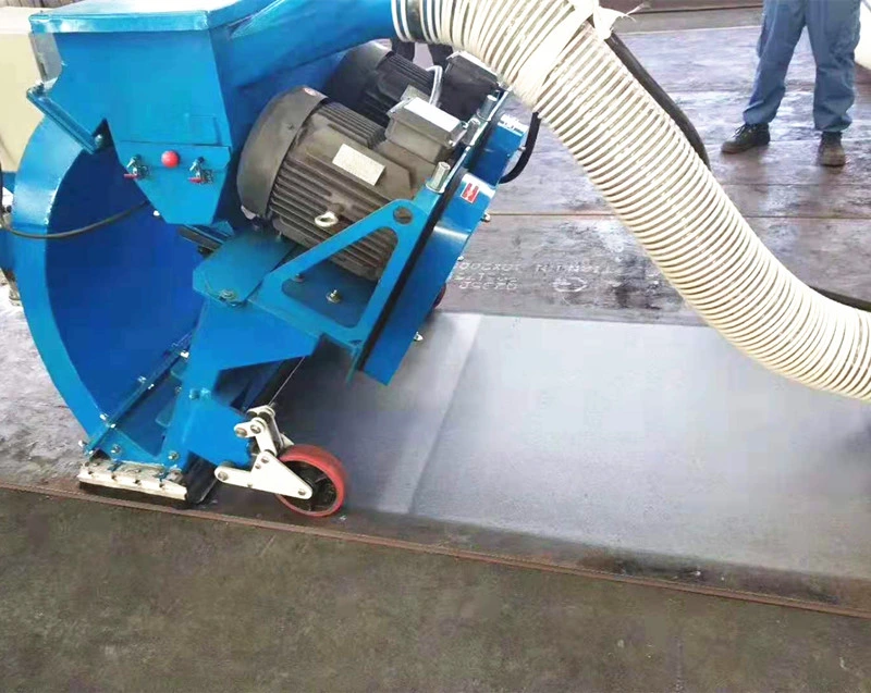 Steel Plate Cleaning Polishing Machine Sand Blaster