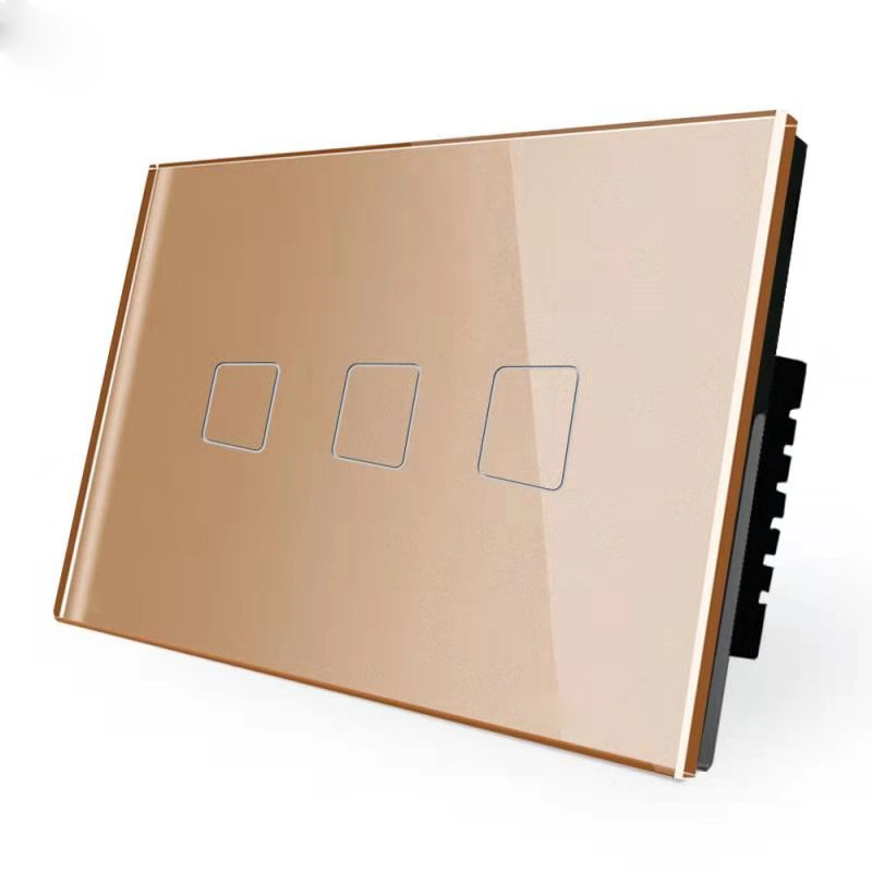 Us EU UK Au Type Remote Control 1gang Tuya Zigbee Scene Wholesale/Supplier Touch Smart Wall Light Switch