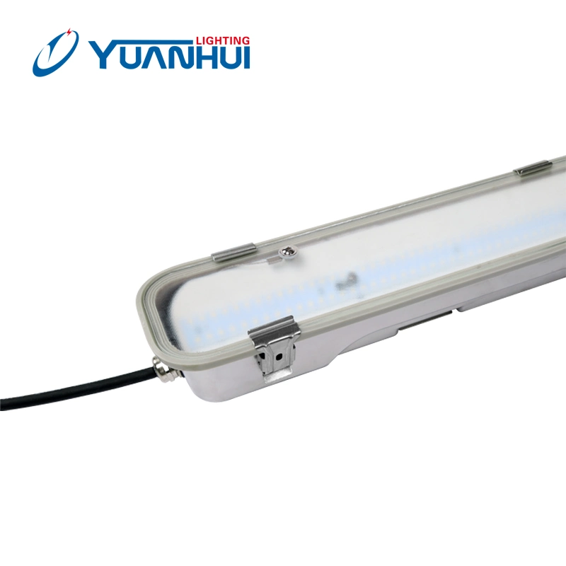 IP66 IK08 LED Edelstahl Wasserdichte Lampe, LED-Beleuchtung Fixture, LED Tunnel Tri-Proof Beleuchtung, LED Triproof Tube Light