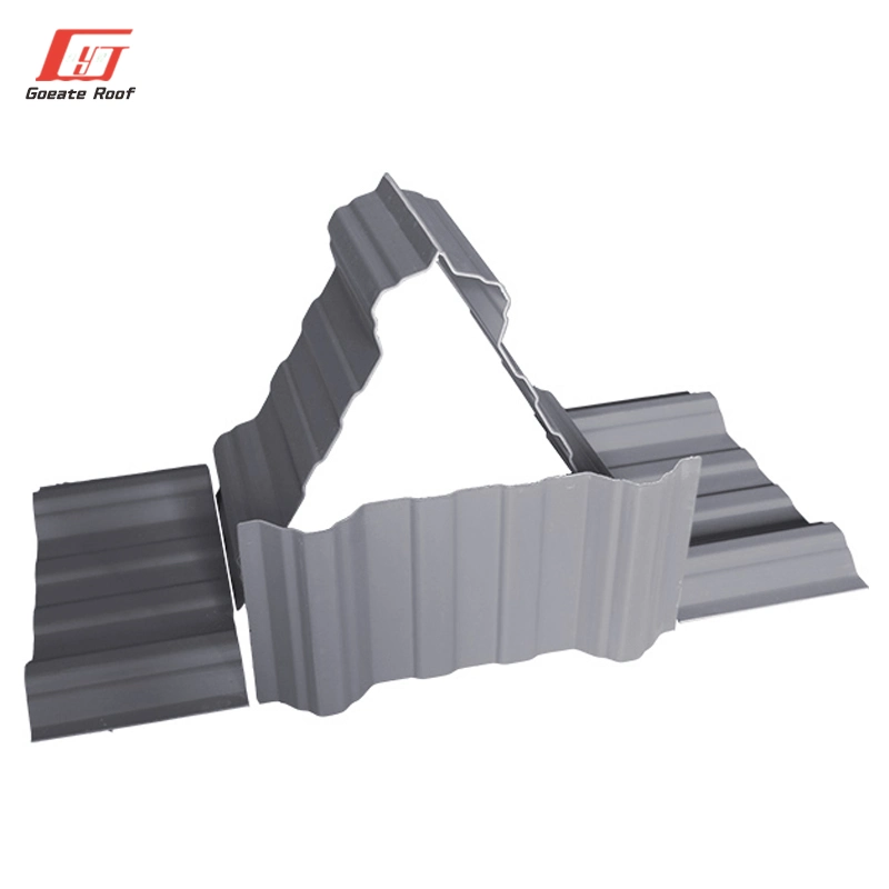 Grey Color 10 Years Warranty Corrugated PVC Roofing 2.0mm Apvc Roof Tile in Malaysia