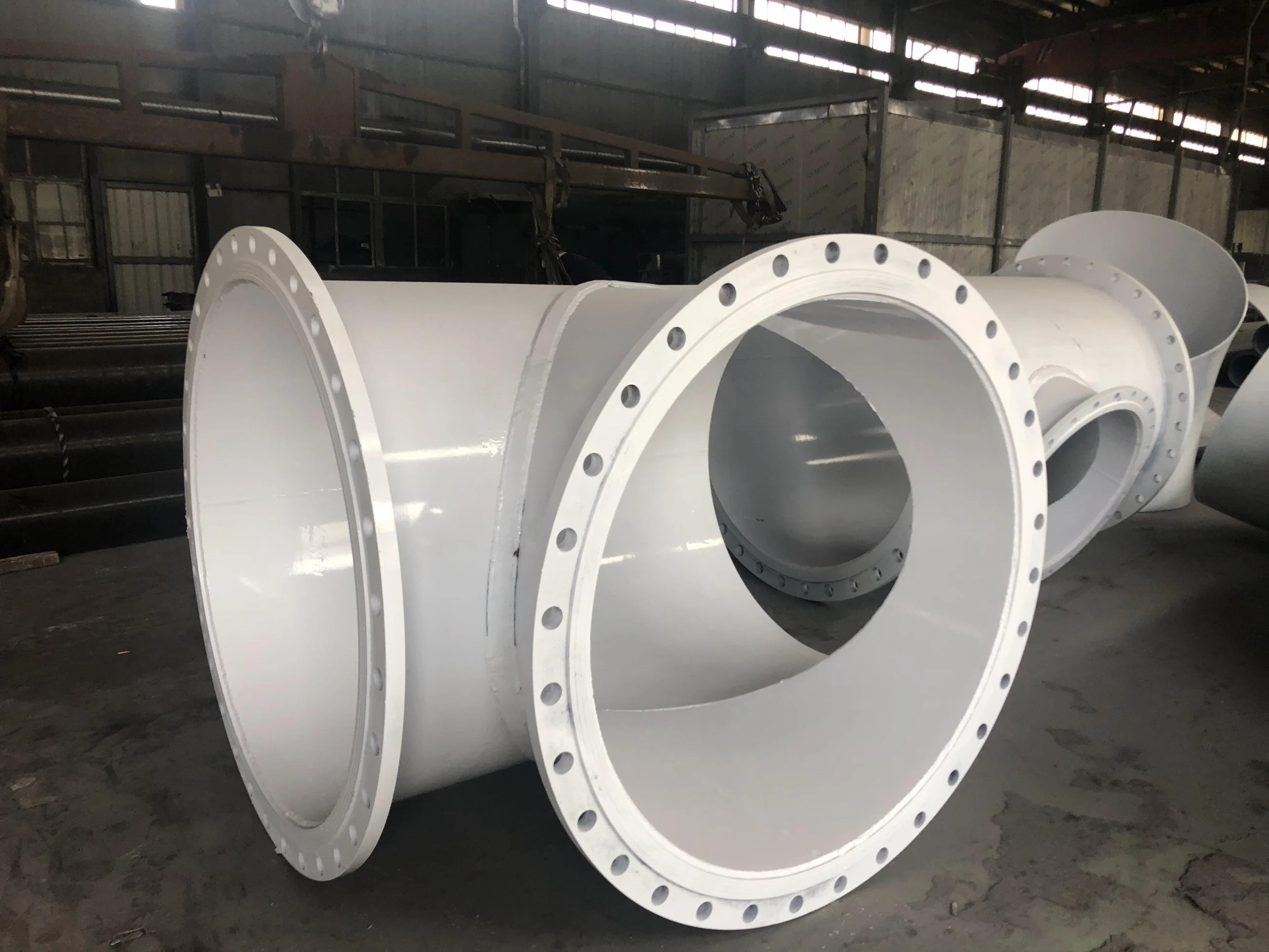 DN150 Steel Coating Pipe with Elbow and Fittings