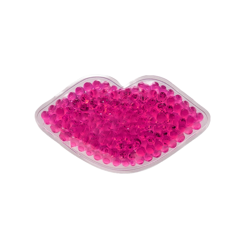 Magic Forma de labios de Hielo de Gel Gel reutilizable Caliente Fría Pack para hacer frente a la terapia corporal