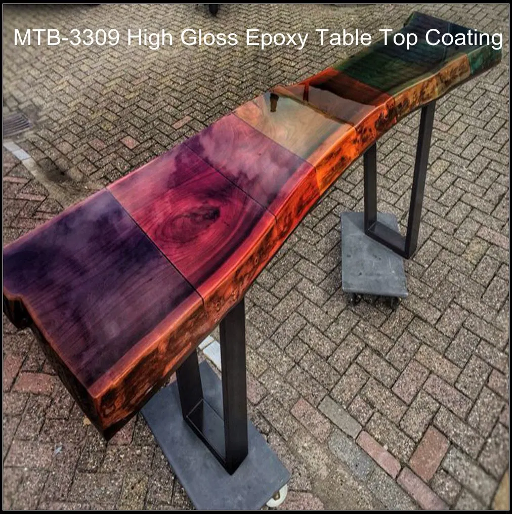 Crystal Clear Epoxy Resin for Super Gloss Coating on Tabletops