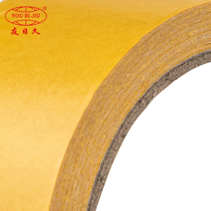 Yourijiu Heavy Packing Carpet Joint Rouhg Surface Strong Adhesion Wholesale/Supplier Jumbo Roll Size Double Sided Cloth Tape