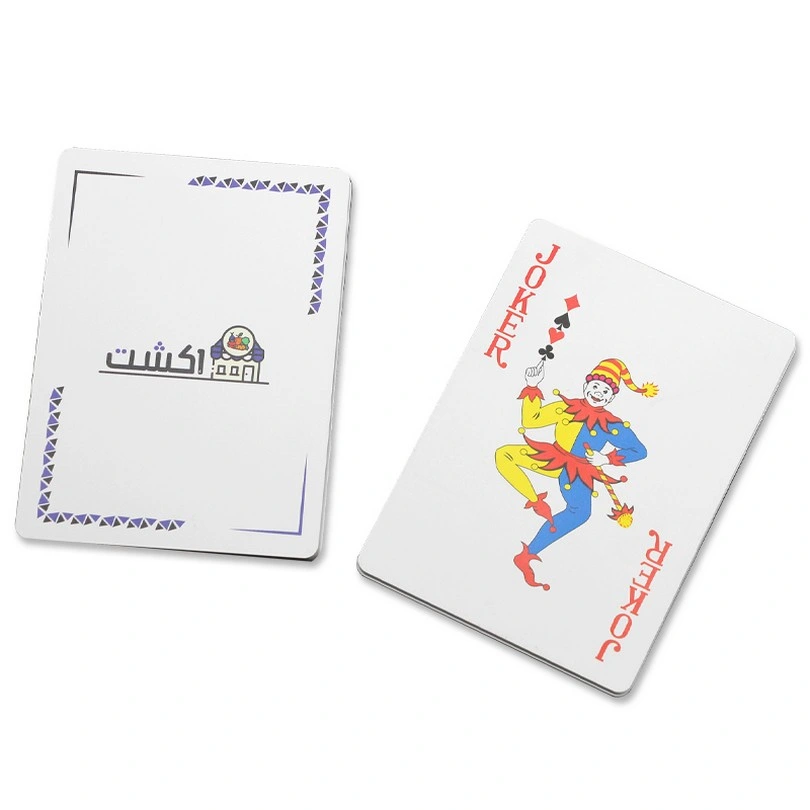 Professional Supplier Custom Printed Art Board Coated Plastic Playing Game Card Custom Playing Cards