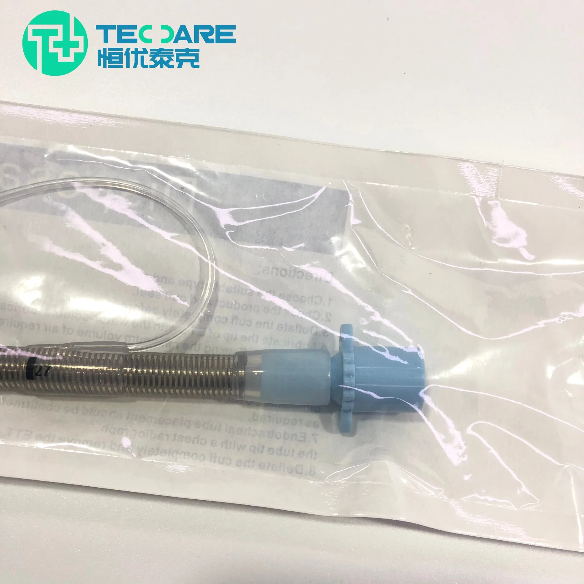 Disposable Nasal Oxygen Low Profile Cuff Reinforced Endotracheal Tubes