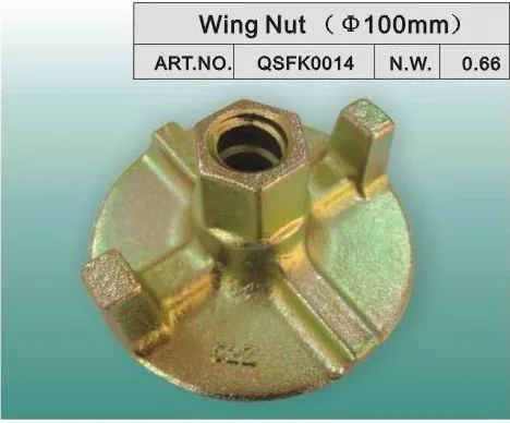 Wing Nut Forged Formwork Accessories