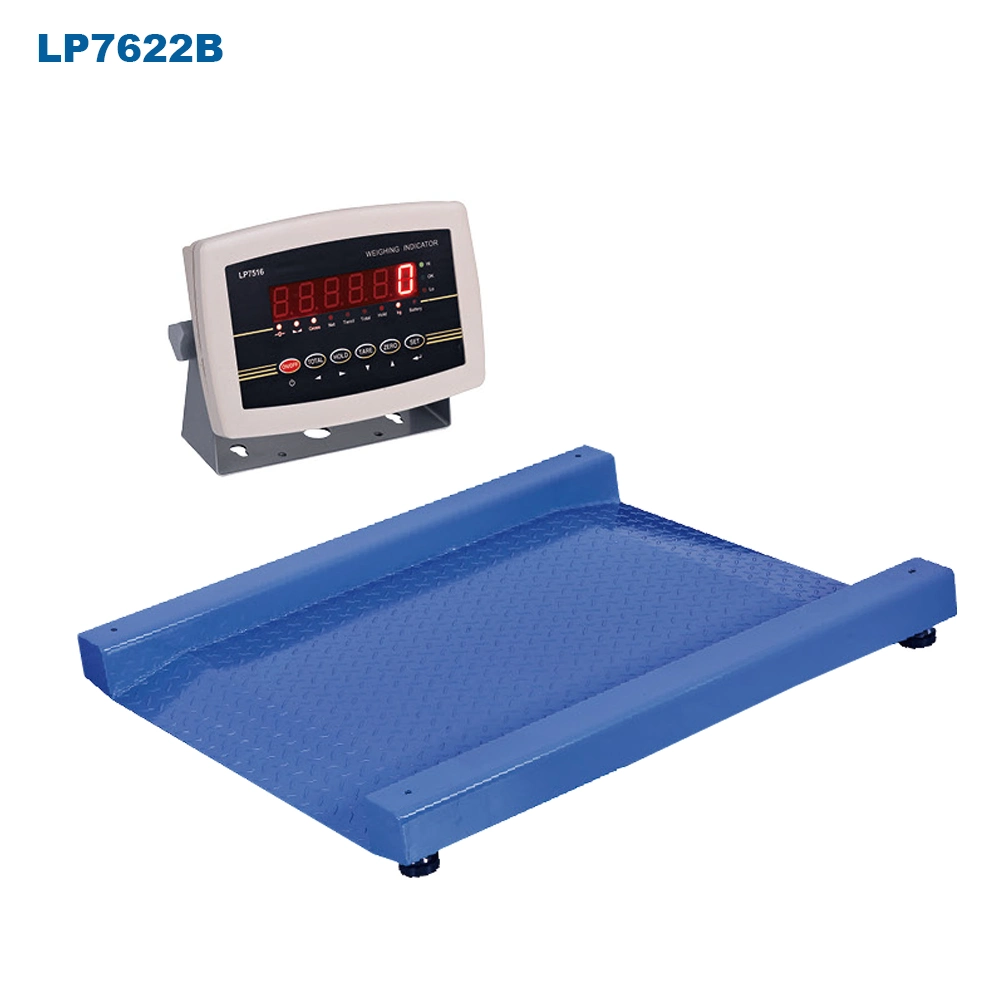 Electronic Low Profile Digital Platform Floor Scale with Ramp