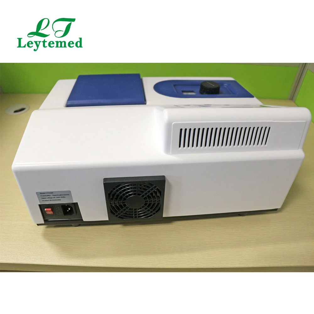 Equipamento médico LT-1 preço do espectrofotómetro UV-Visible de laboratório