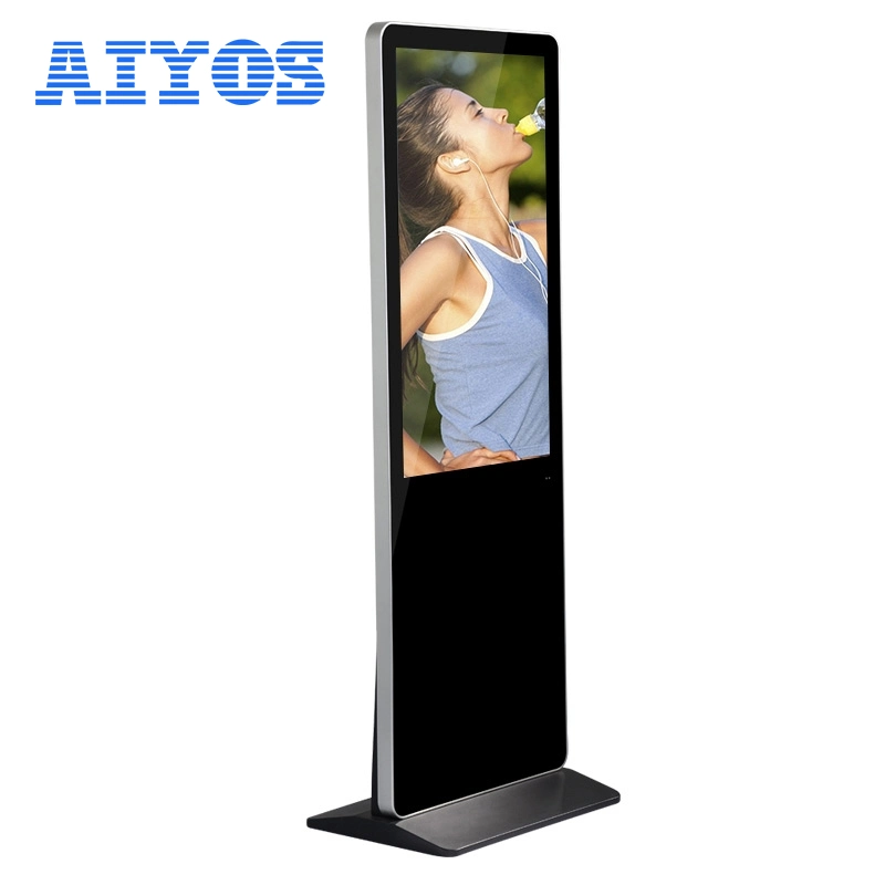 Un an de shopping Mall Aiyos/OEM/ODM Holographic projection LCD signalétique numérique