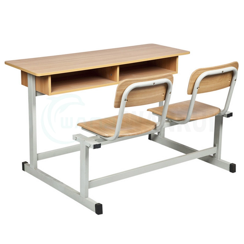 MDF Holz Klassenzimmer Möbel Schule Bank Set Student Schreibtisch und Stuhl