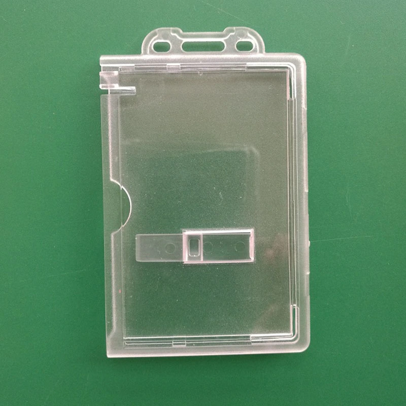 Business ID Card Badge Holder with Side Slide Ejector