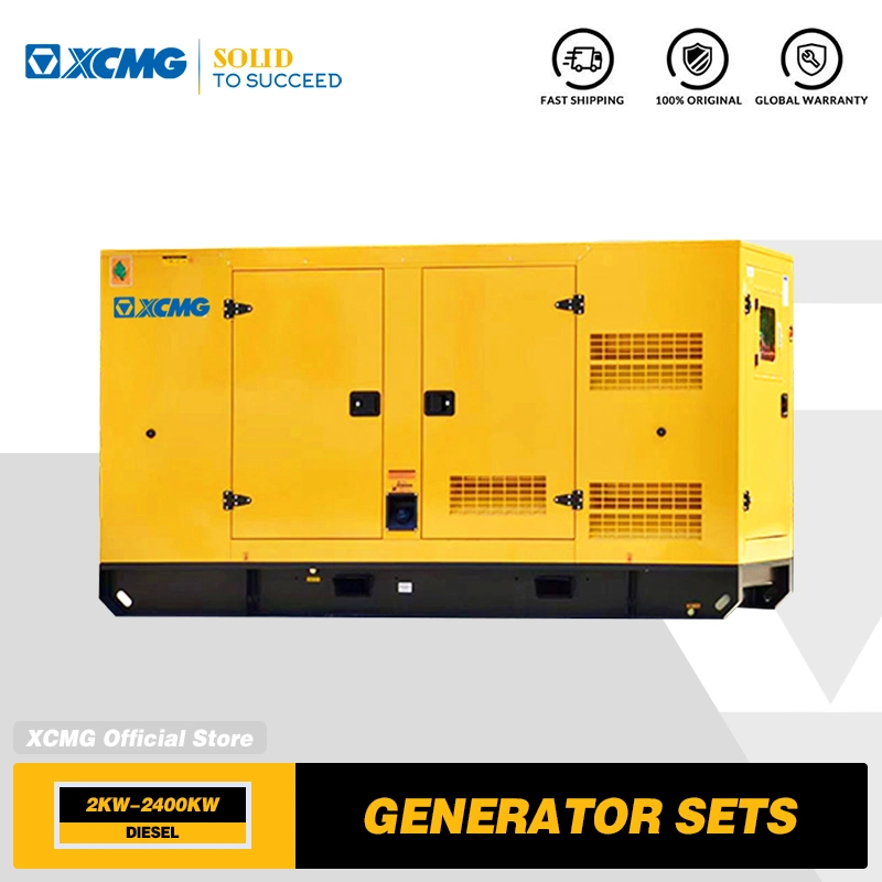 XCMG officiel 400 kw 500 kVA refroidissement par eau triphasé générant silencieux Groupe électrogène diesel électrique