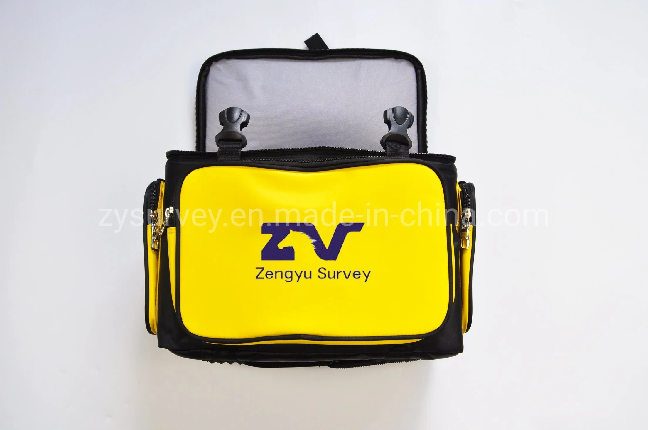 Zengyu OEM Support Surveying Accessories Yellow GPS Host Bag for Trimbl Topco Sokki GPS Rtk