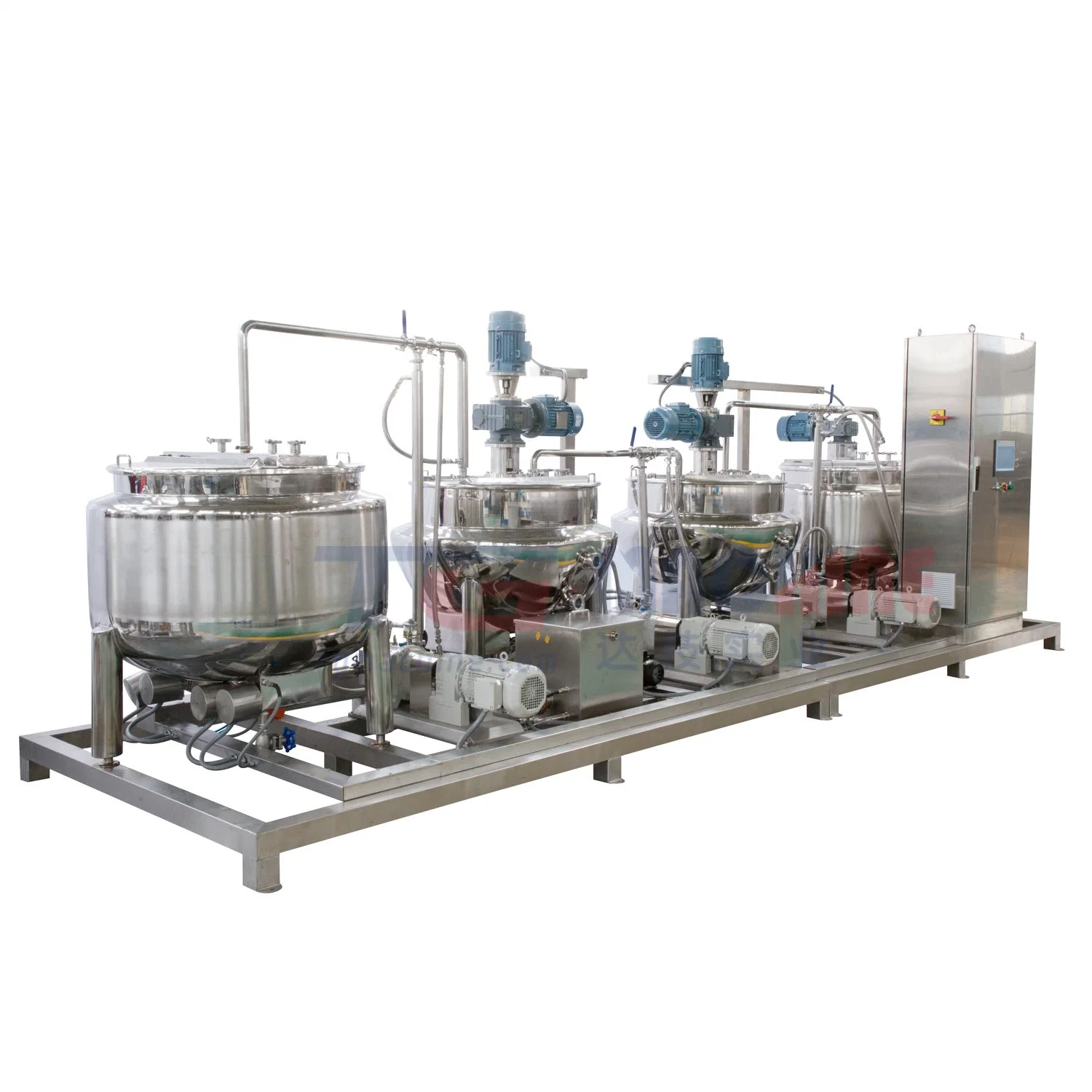 Tg Food Grade Pectin Gelatin Carrageenan Automatic Non-Starch Gummy Production Line