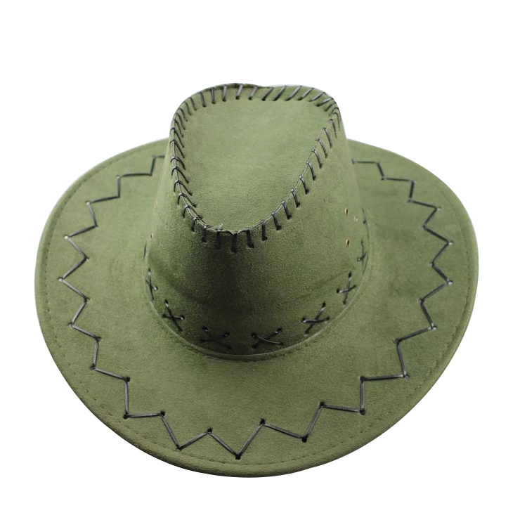 Wholesale/Supplier Adult Cheap Suede Promotional Cowboy Hat