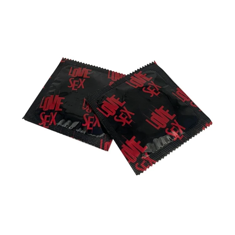 Men Plain Latex Condom Packaging in Box 12PCS