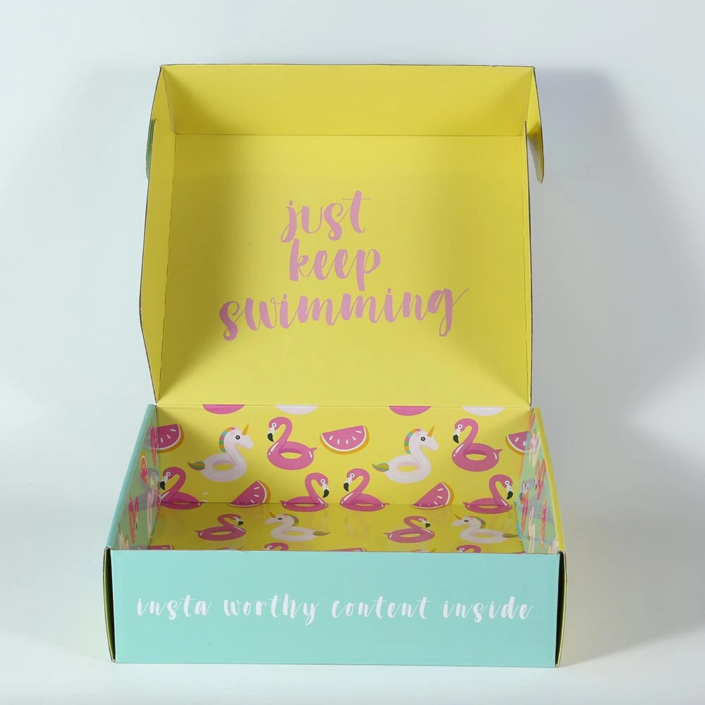 Custom Colored Printing Art Paper Gift Packaging Box for Shipping