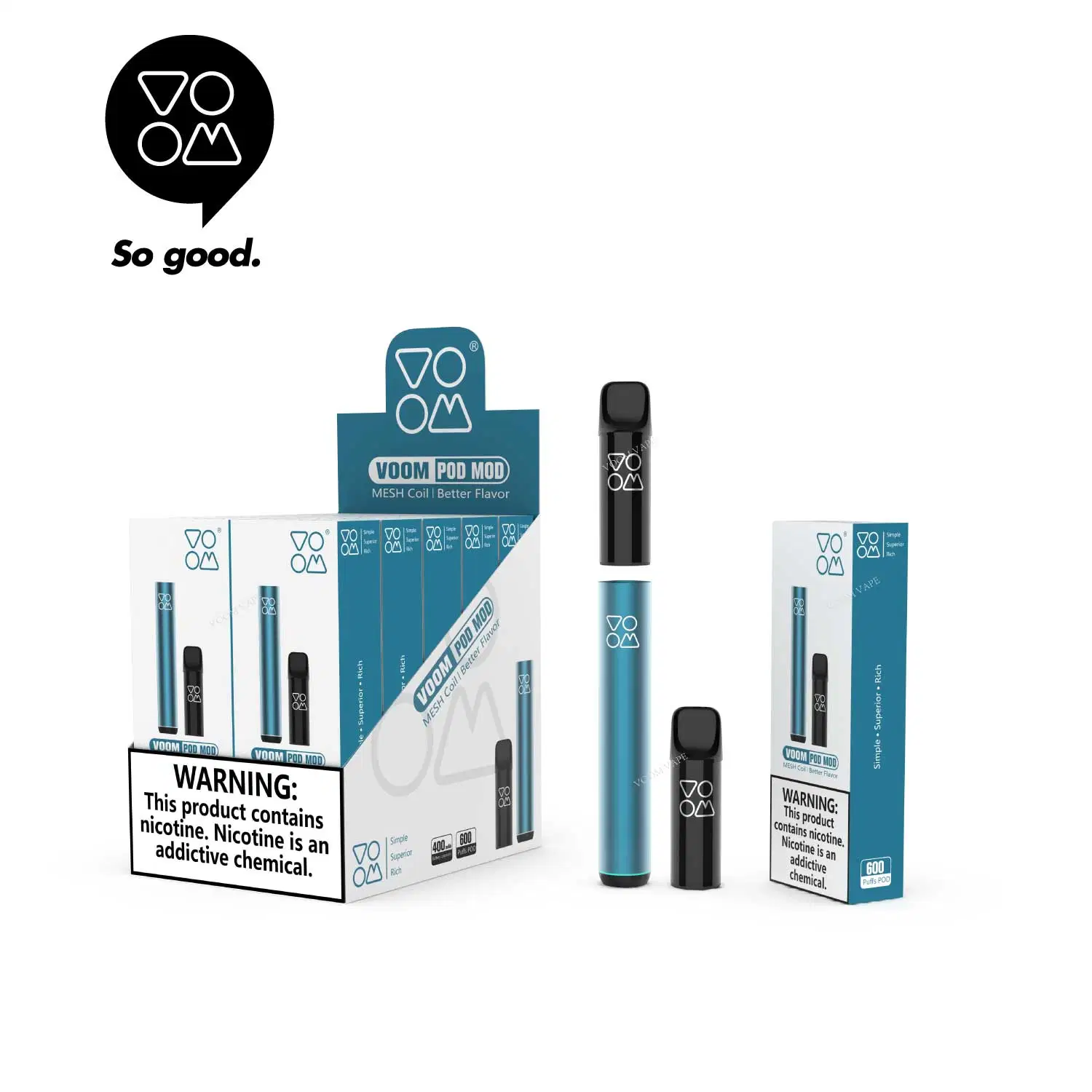 Itsuwa Voom Pod Mi 600puffs Pod E Cigarette Price Wape Wholesale/Supplier I Vape