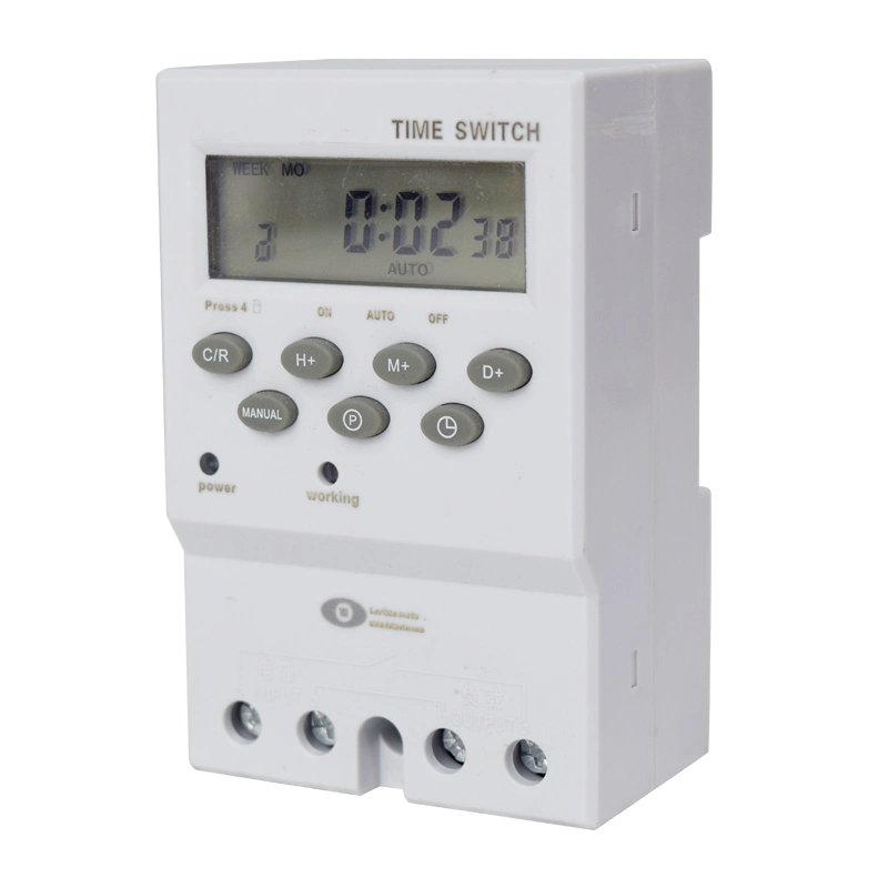 Replaceable Battery LCD Screen Intelligent Time Control Time-Controlled Switch