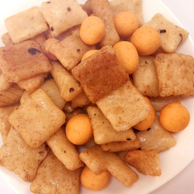 Roasted Rice Crackers Customized Mixed Rice Crackers