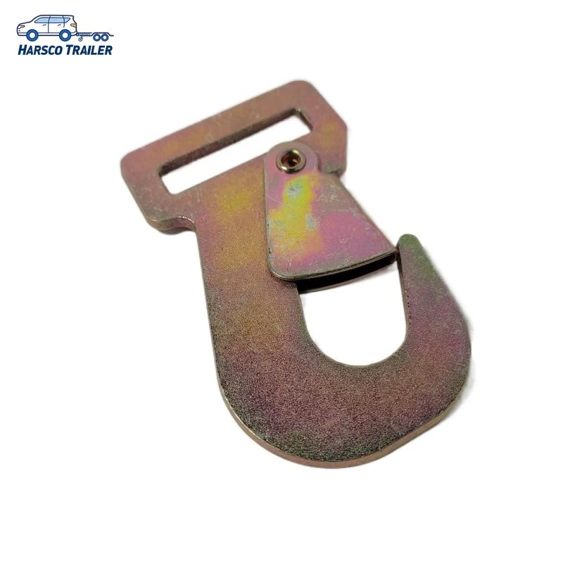 1-3/4" Zinc Plated Flat Snap Hook