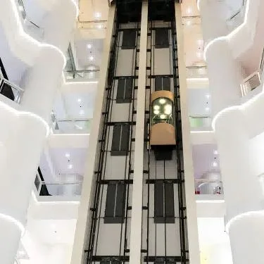 5-15 Center Opening Door FUJI High quality/High cost performance  Export Wooden Case Elevator Funicular Car Sightseeing