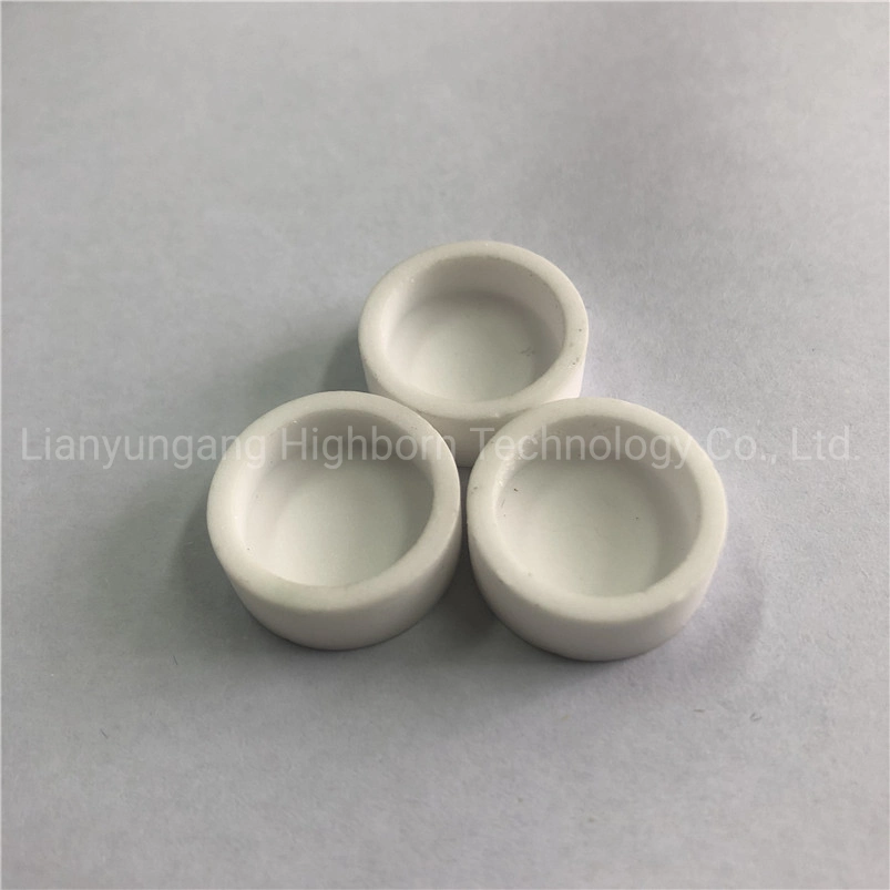 Customized High Temperature Insulation Processing Alumina Al2O3 Ceramic Cap Shaped Parts