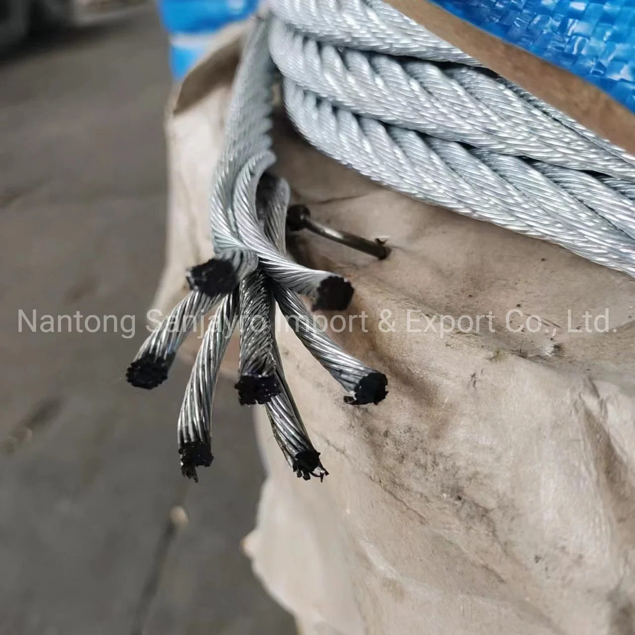 6*29fi+Iwrc Electric Galvanized Steel Wire Rope