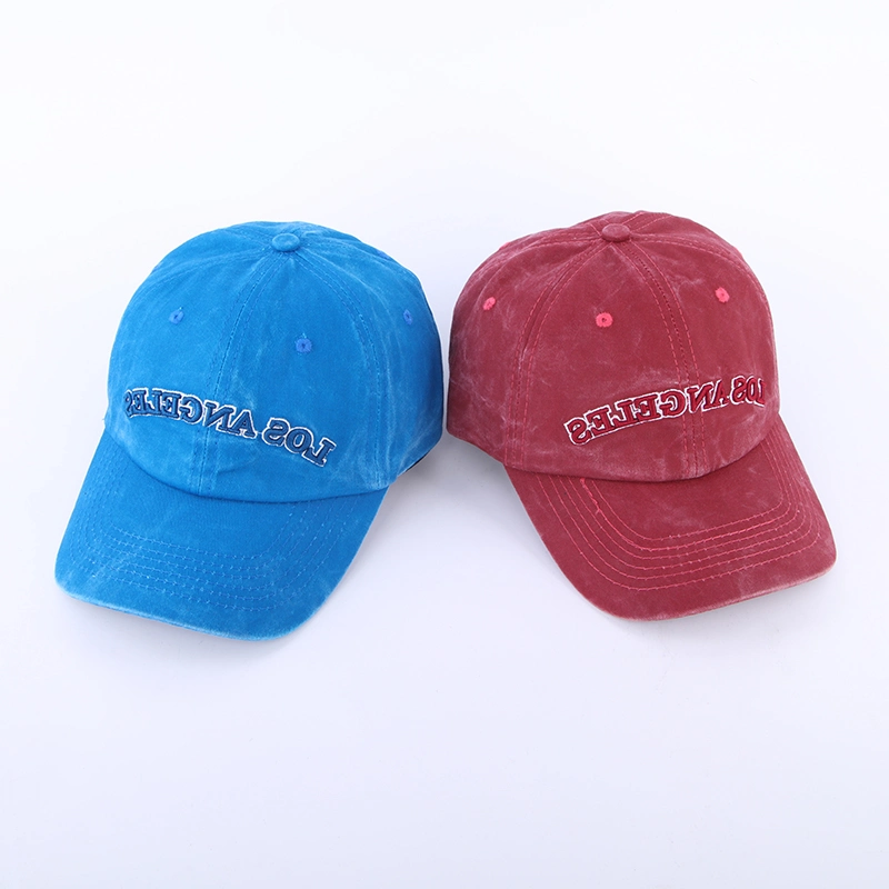 Vintage Fashion Corduroy Wool Winter Caps Embroidered Logo Sports Hats