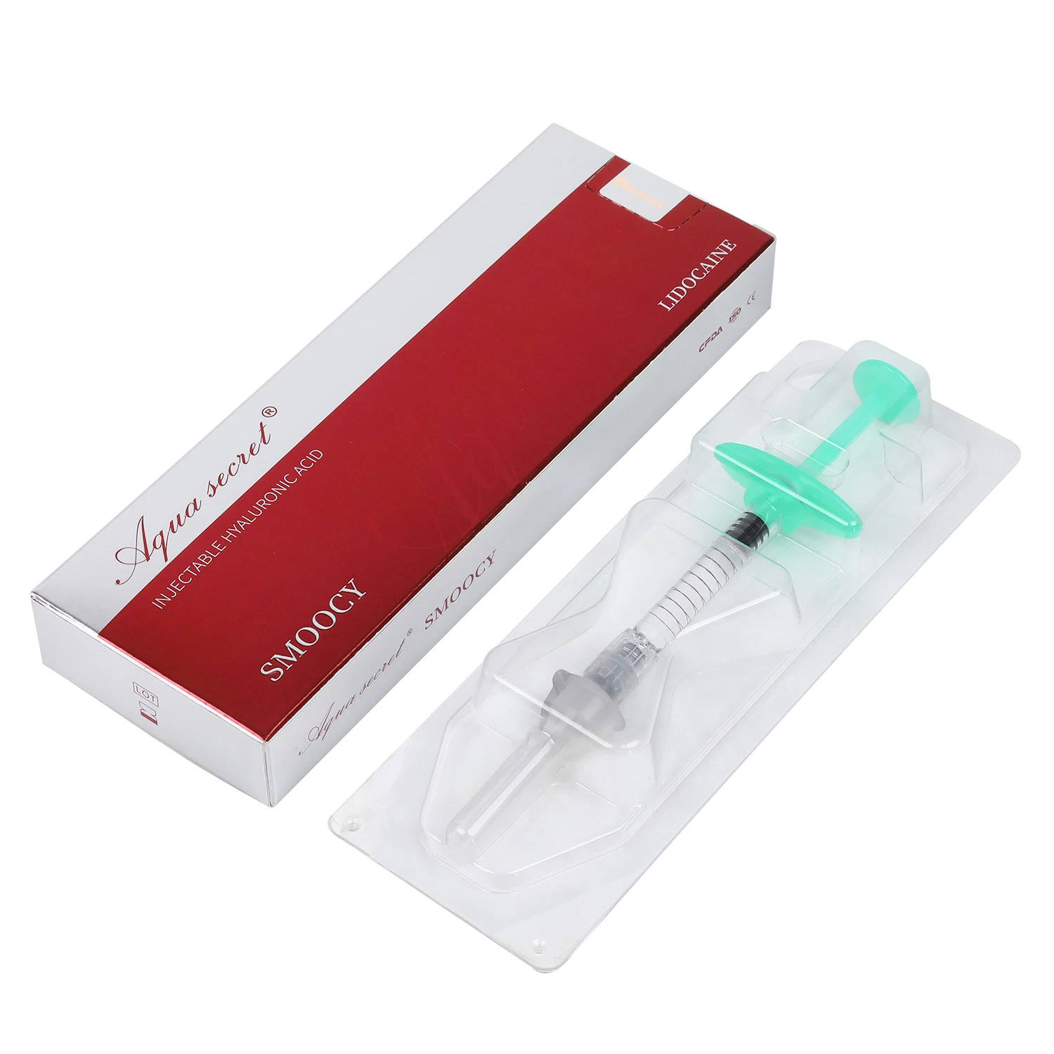 Clear Injectable Hyaluronic Acid in Bulk Hyaluronic-Acid Lip Dermal Filler