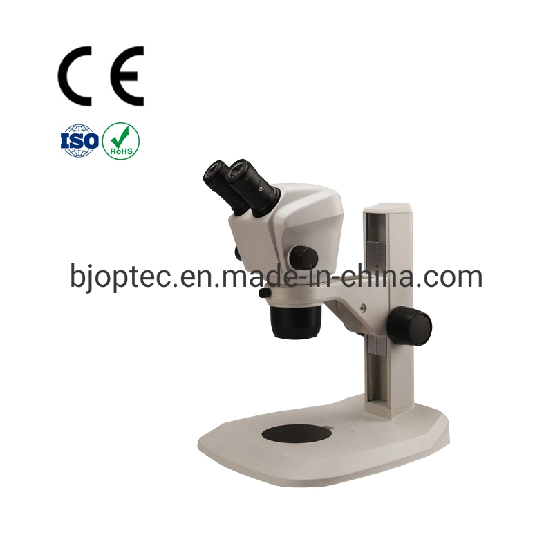 Microscópio estéreo com zoom 0.68-4.6 para a fábrica profissional