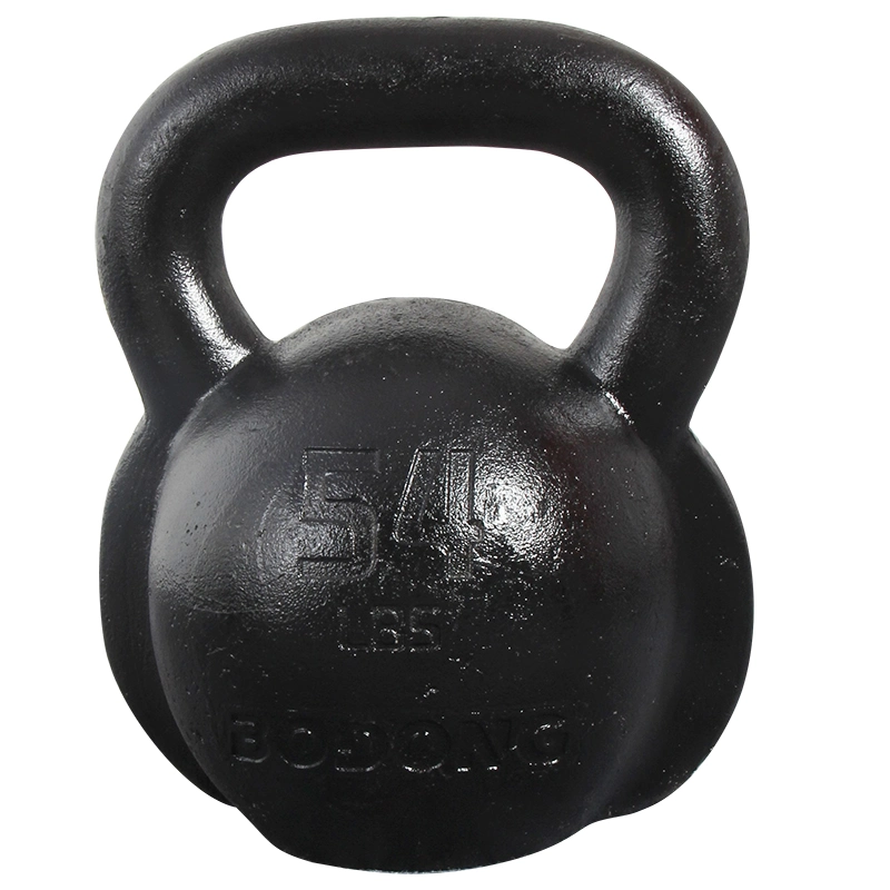 Certificated Black Kettlebell Commercial Handle Outdoor 18lb Kettlebell Stand Indoor Kettlebells for Sale