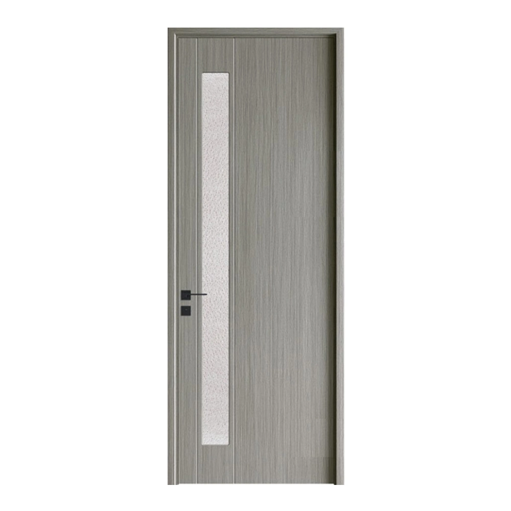 Modern Style Apartment Interior Glass Wooden Door