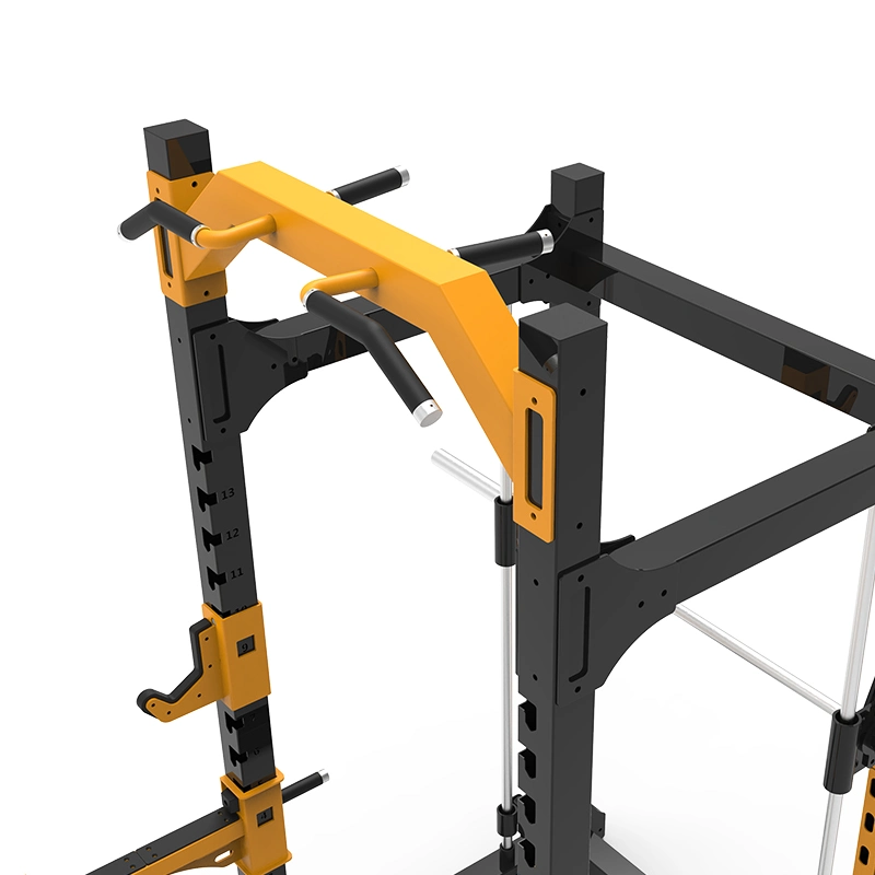 Plegado de la jaula de potencia comercial de la mitad de la máquina GIMNASIO Gimnasio Power Rack /Squat Rack para gimnasio en casa la formación