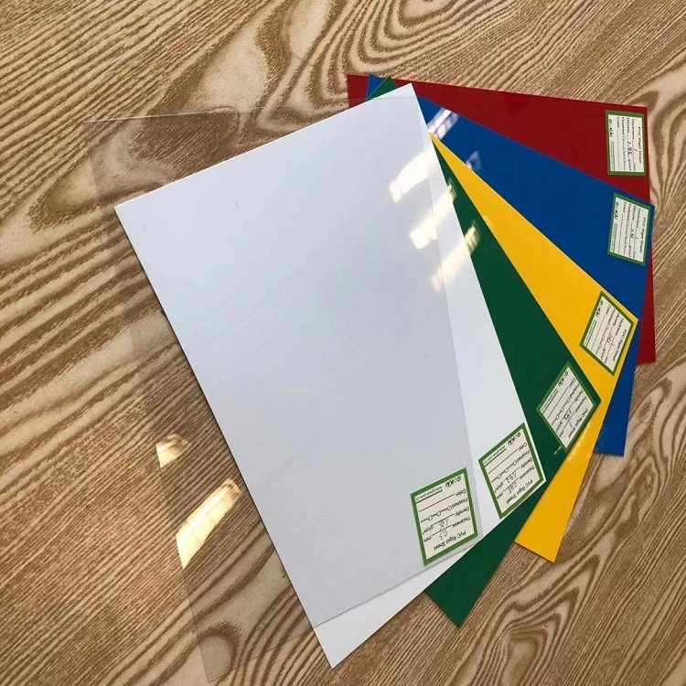 Clear Rigid Various Colors Pharma Use PVC Sheet